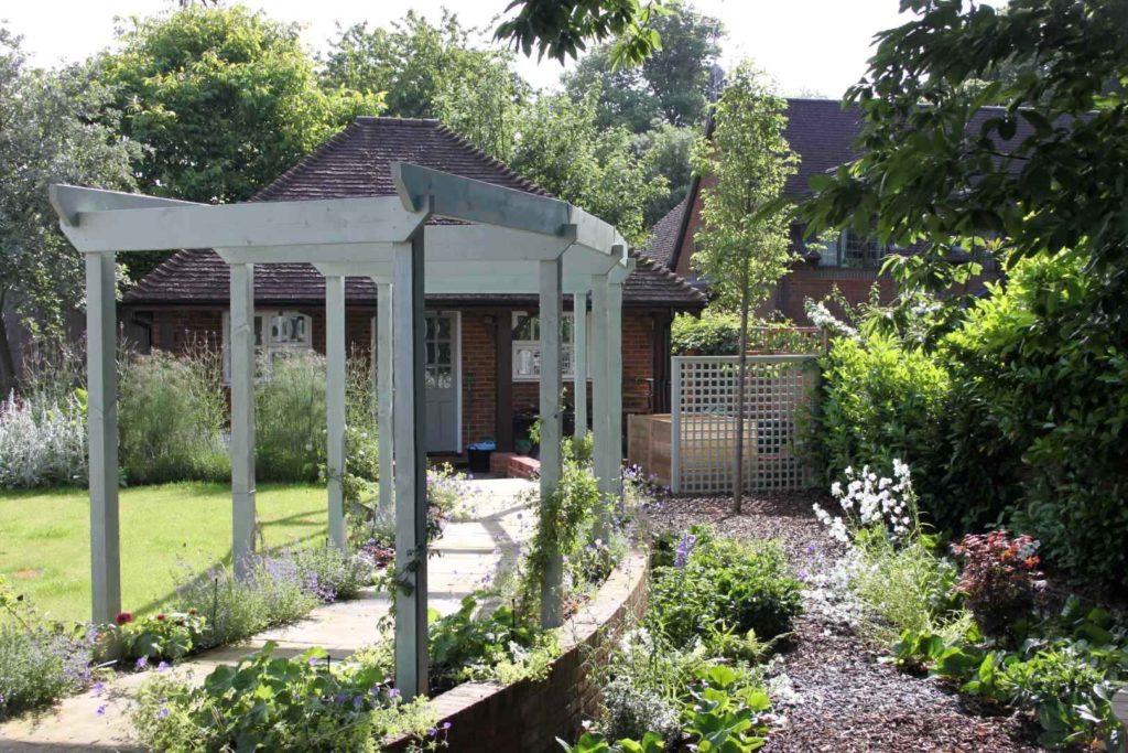 vibrant garden